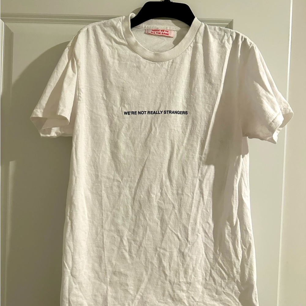 We’re Really Not Strangers T-Shirt size S
